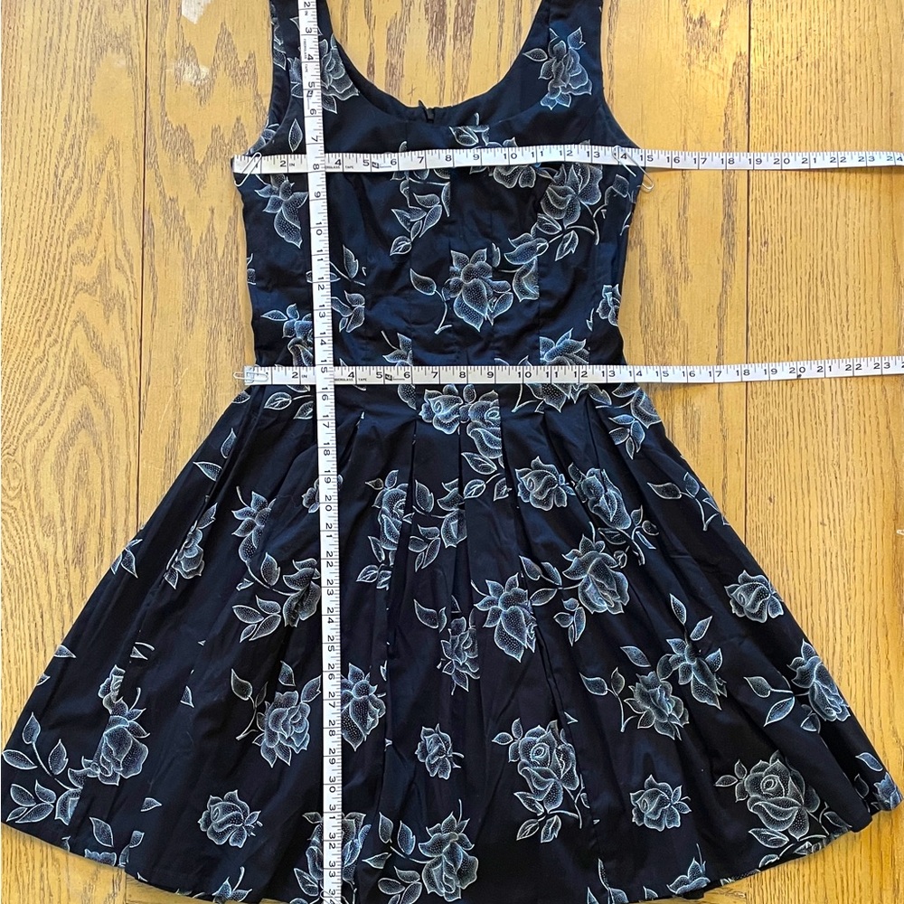 Nooworks printed black dress from the brands early days